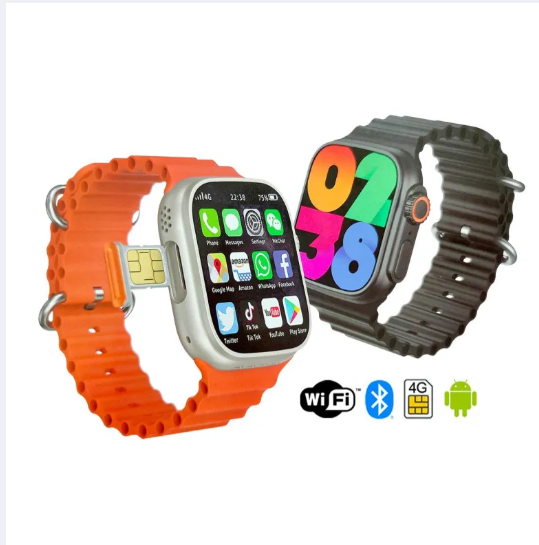 Modio 4G LTE Premium Grade Smart Watch | 4G | WIFI | Bluetooth | GPS 1GB RAM | 16GB Storage Android 8.1 - smartwatch substitute for mobile phone