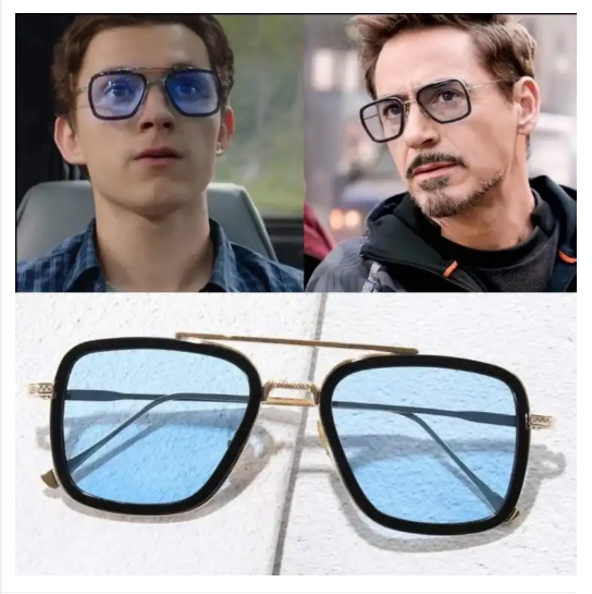 Iron Man Tony Stark Sunglasses Square Sunglasses