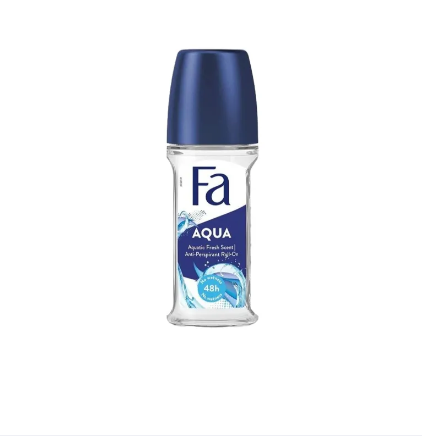 FA - AQUA AQUATIC FRESH SCENT ANTI-PERSPIRANT DEODORANT ROLL ON 50ml