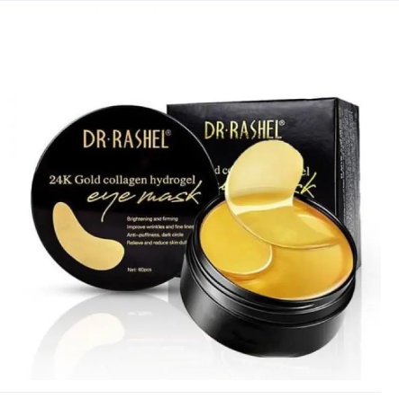 Dr. Rashel 24K Gold Collagen Hydrogel Eye Mask 60Pcs