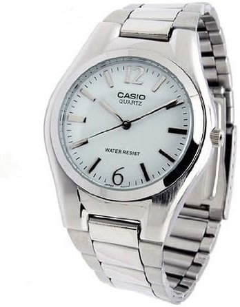 Mens Casual Silver Watch