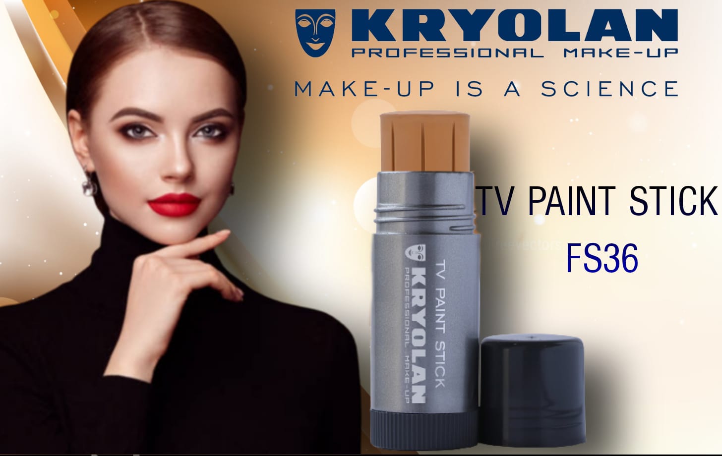 kryolan professional make up tv paint stick foundation - fs36