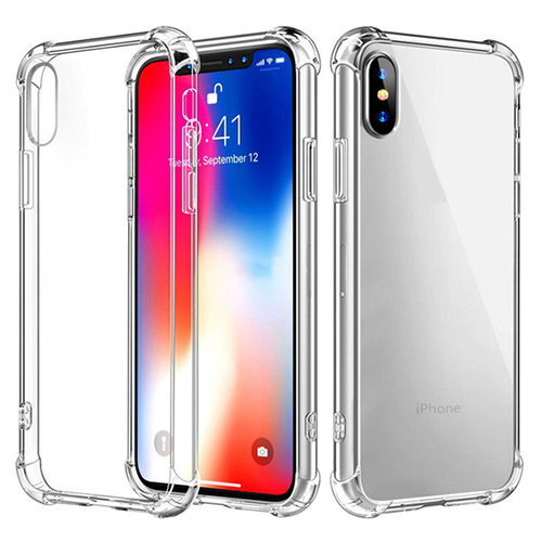 transparent back cover for iphone x, xs, xr