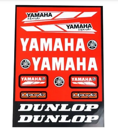 Yamaha Racing Team stickers sticker Vinyl sheet pack kit