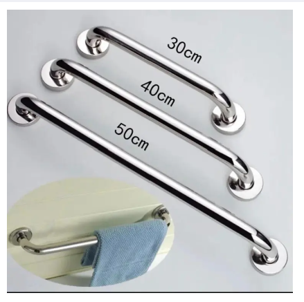 40 cm NoEnName-Null Bathroom Shower Tub Hand Grip Stainless Steel Safety Toilet Support Rail Disability Aid Grab Bar Handle Fero
