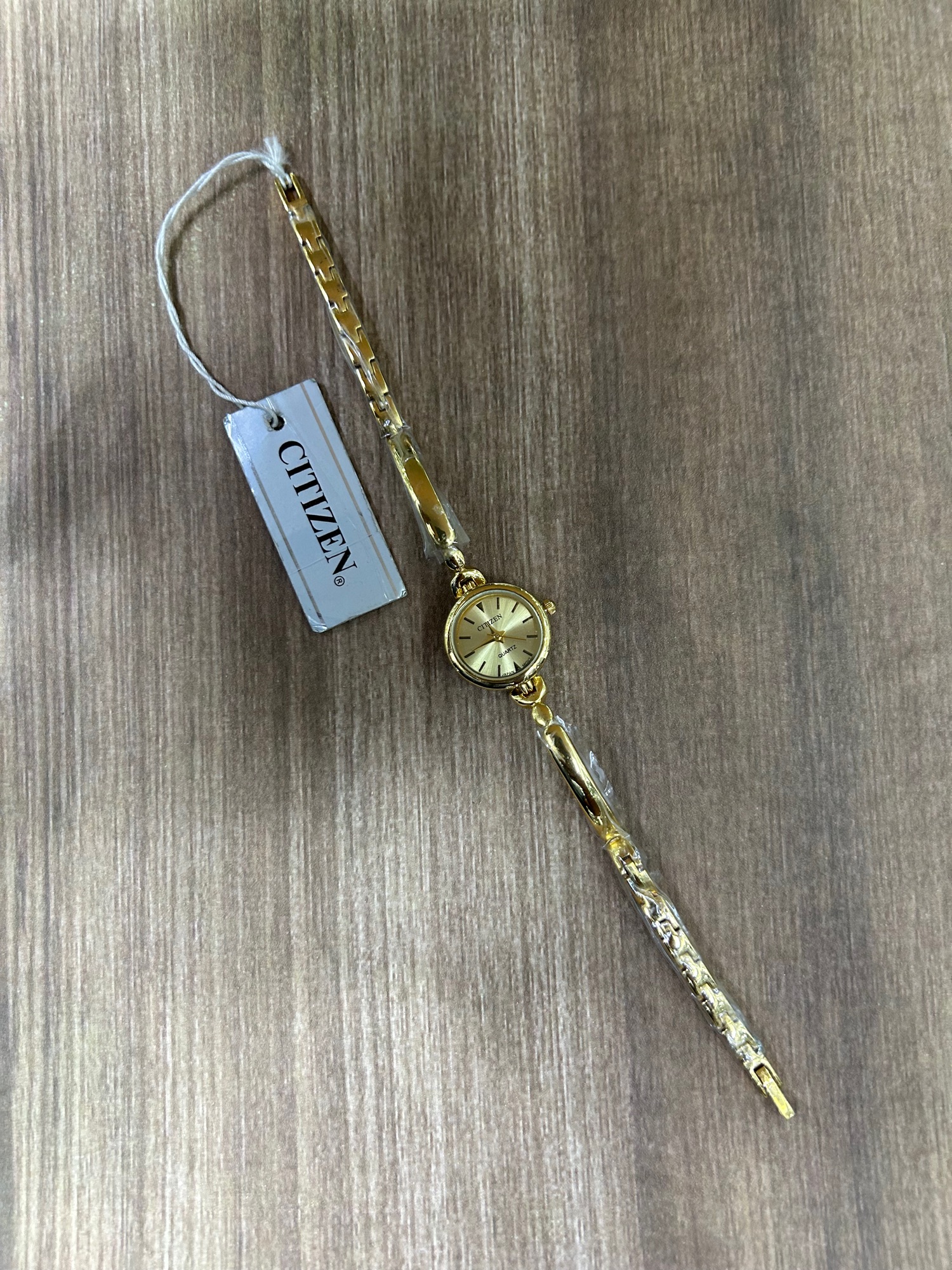 Gold Womens Fashion Citizen Brand Casual Watch