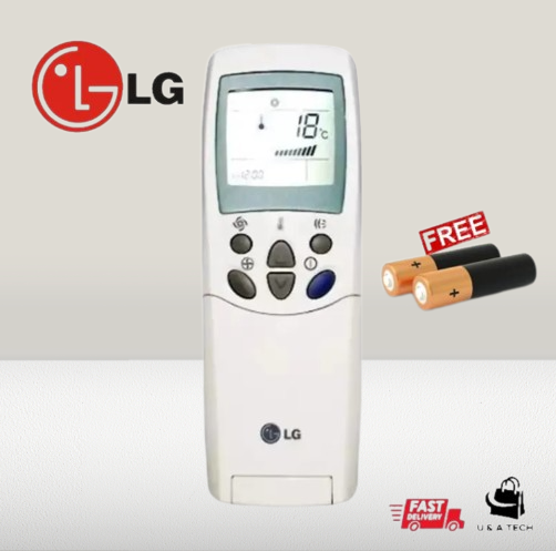 LG Air Conditioning Remote Control Split LG AC Remote Non inverter & Free Batteries