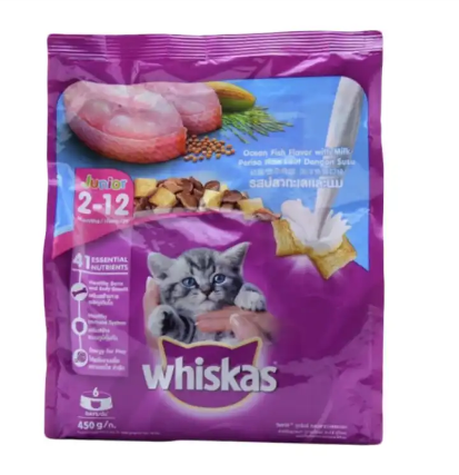 Whiskas Kitten Cat Dry Food 450g