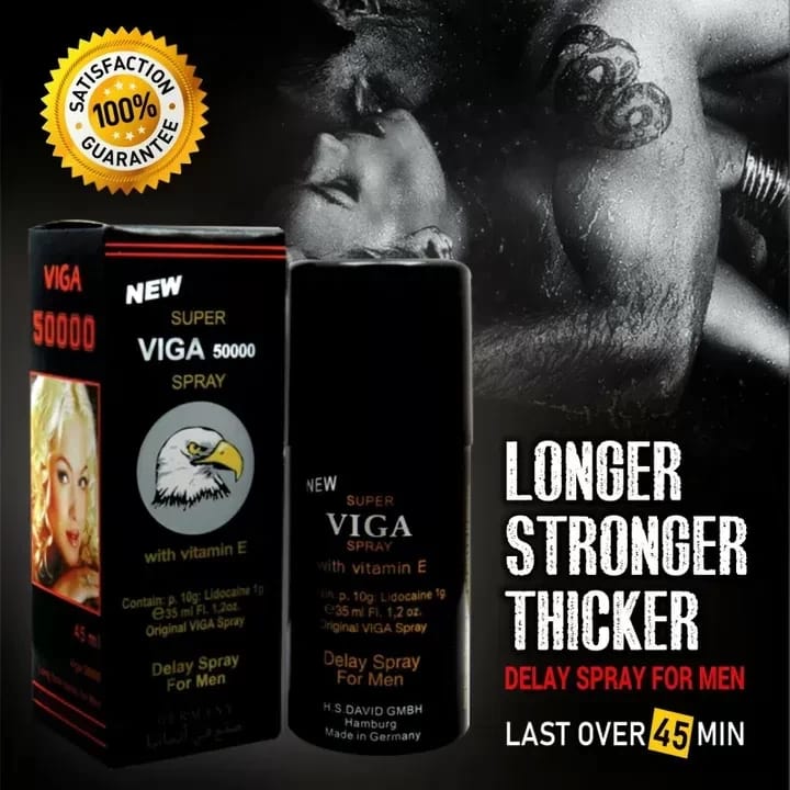 super viga 50000 spray for men with vitamin E