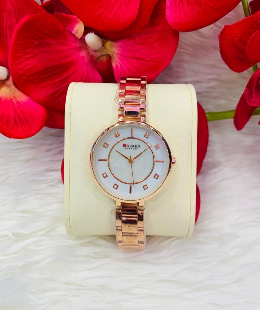 Women’s Casual Rose Gold Curren Watch