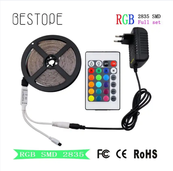 5m Rgb Led Strip (Full Set)