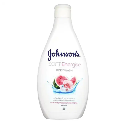Johnsons soft energise body wash 400ml