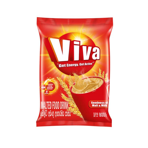 Viva Malted Food Drink Pouch - 800.00 g