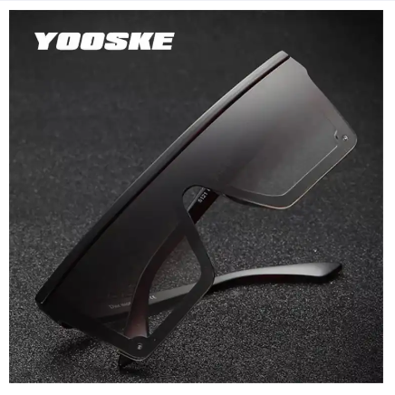 Eaza Flat Top Fashion Sunglasses For Men & Women High Quality Brand Designer Retro Sunglasses.