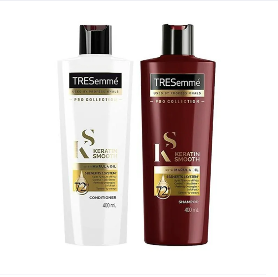 Tresemme Keratin Smooth Shampoo and Conditioner Set 400ml