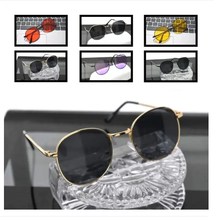 Eaza Top Fashion Sunglasses for Men & Women High Quality Brand Designer Retro Sunglasses.