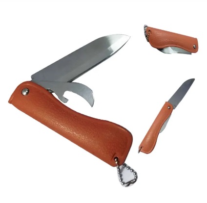 Folding Stainless Steel Slicing Knife Kitchen Tools 1pcs