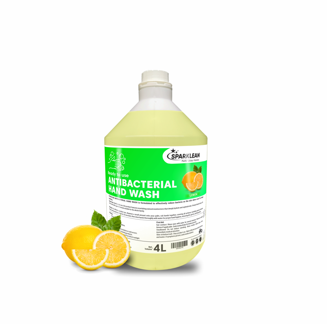 Sparklean Antibacterial Handwash Lemon 4L