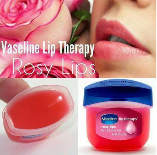 Vaseline Lip Therapy Rosy Lips 7g, Mini Heals, Relieves Dry, Dull And Cracks