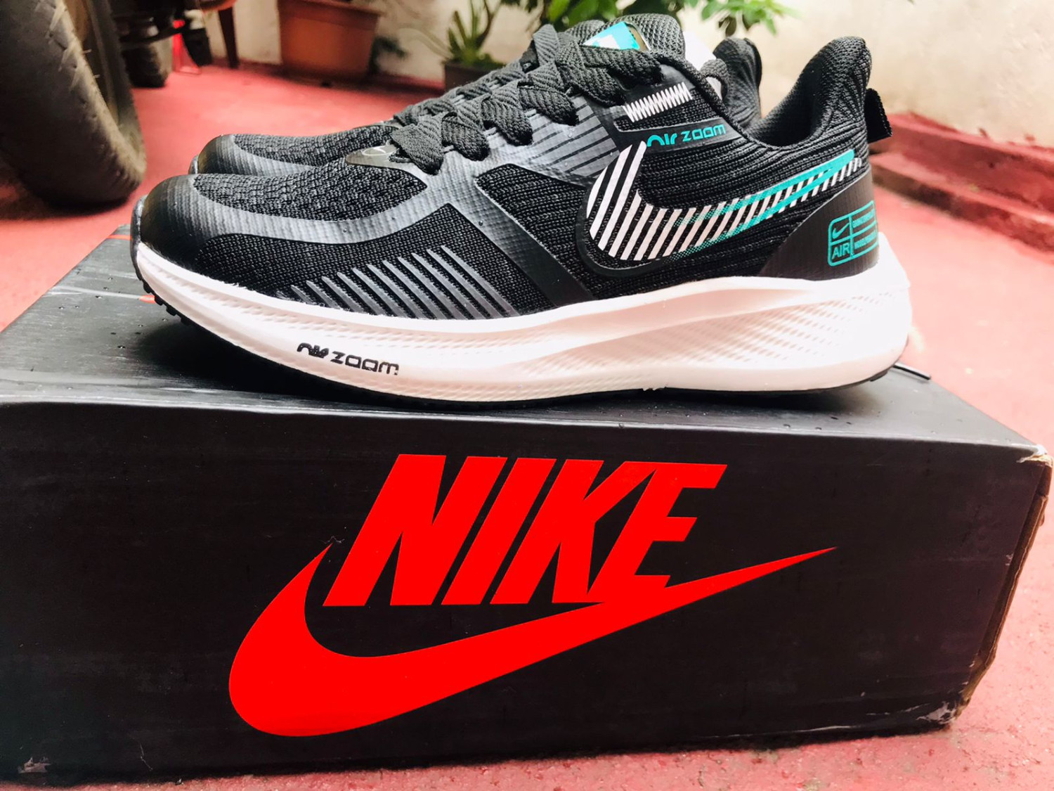 Casual fashionable men's wear Black shoe