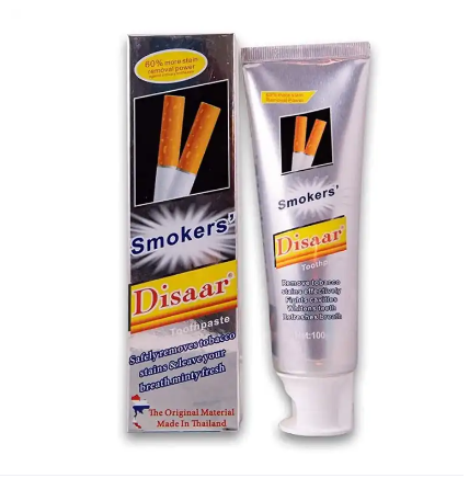 Smokers Disaar Teeth Brightening Tooth Paste 100% Authentic 100g