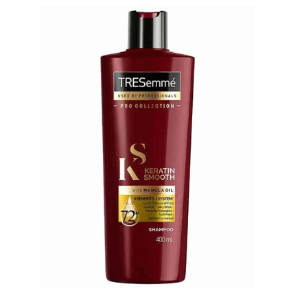 TRESemmé Keratin Smooth Marula Oil Shampoo – 400Ml