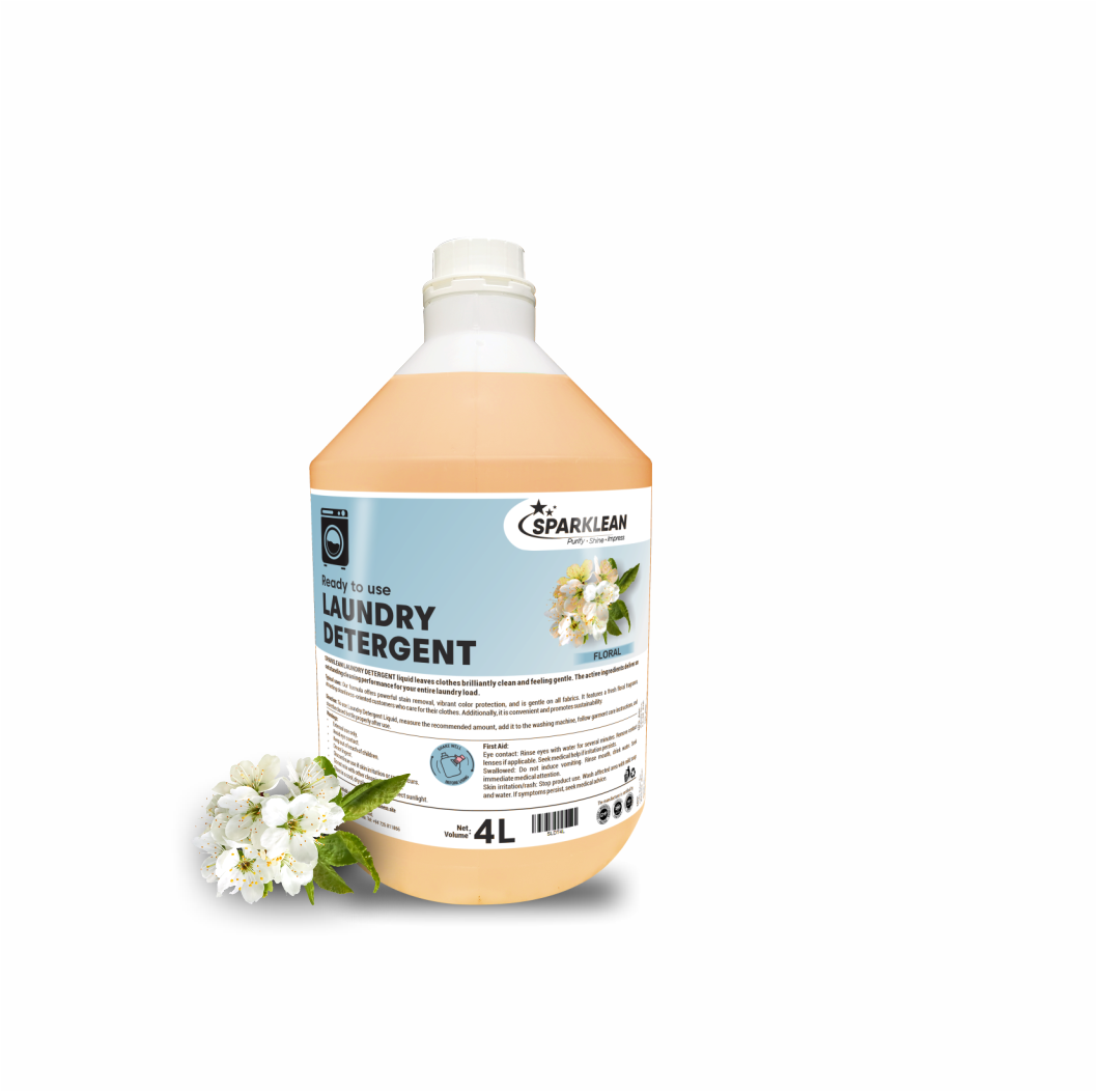 Sparklean Laundry Detergent Floral 4L