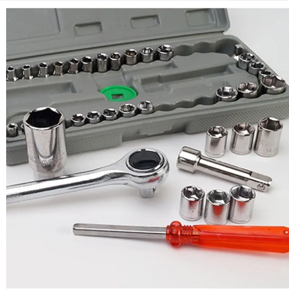 Tool Kit Socket Wrench Set 40 Pcs