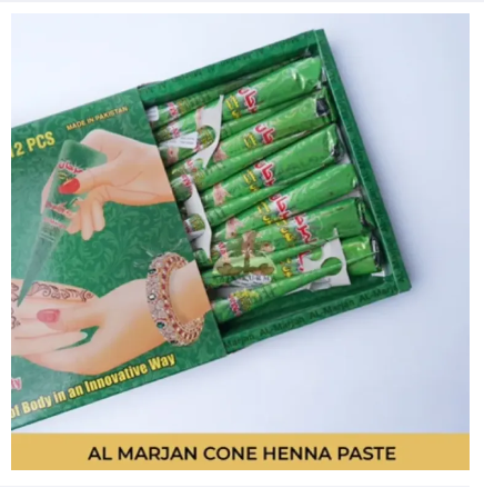 Al Marjan Cone Henna Paste