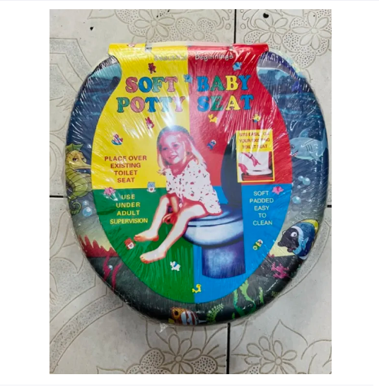 Baby seat cover/Kids Toilet seat Cover for Western Toilet, Potty Training Seat for Boys and Girls, Fits Round & Oval Toilets, Durable Potty Trainer for Baby with Handles