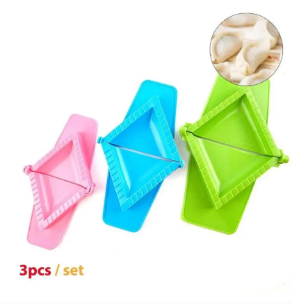 Dumpling Mold DIY Plastic Handmade 3 pcs