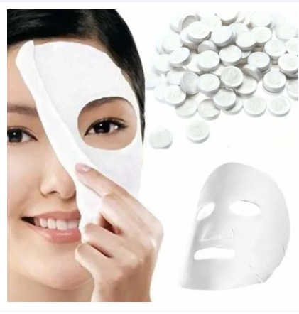 ADS DIY Facial Sheet Mask Pack Of 100 Pcs /50 Pcs / 25 Pcs / 10 Pcs / 5 Pcs / 1 Pc