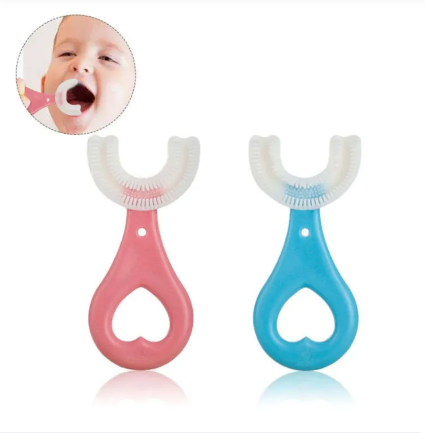 Kids Toothbrush U-Shape Silicone