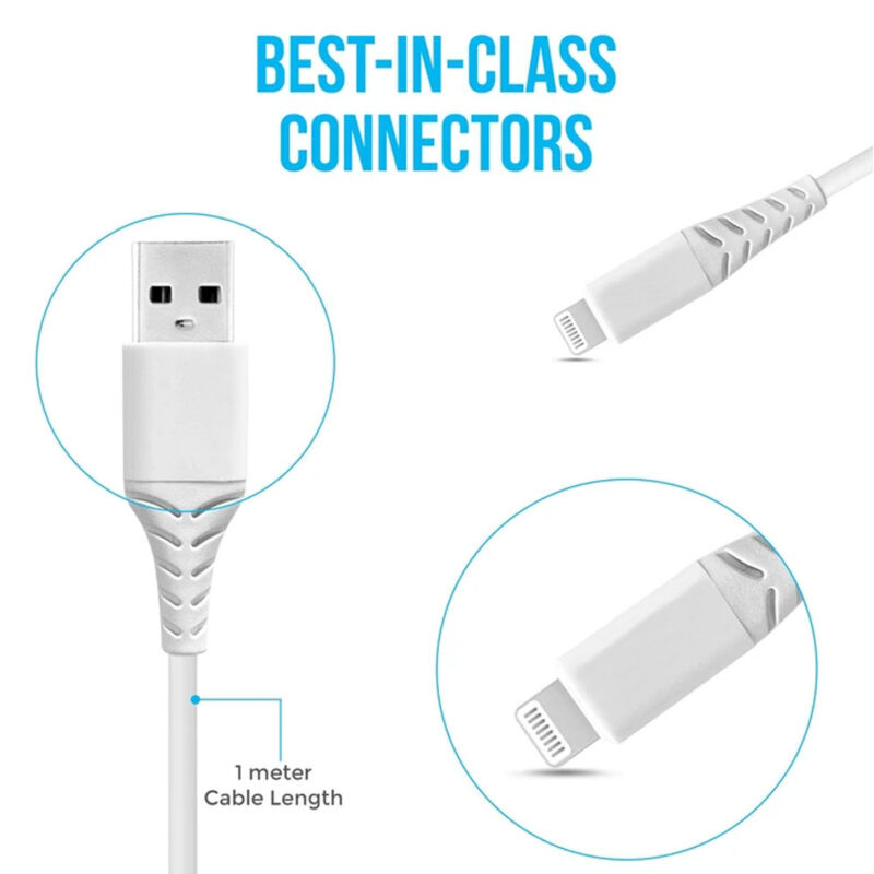 apple usb lightning cable for 6 -12 plus charging cable