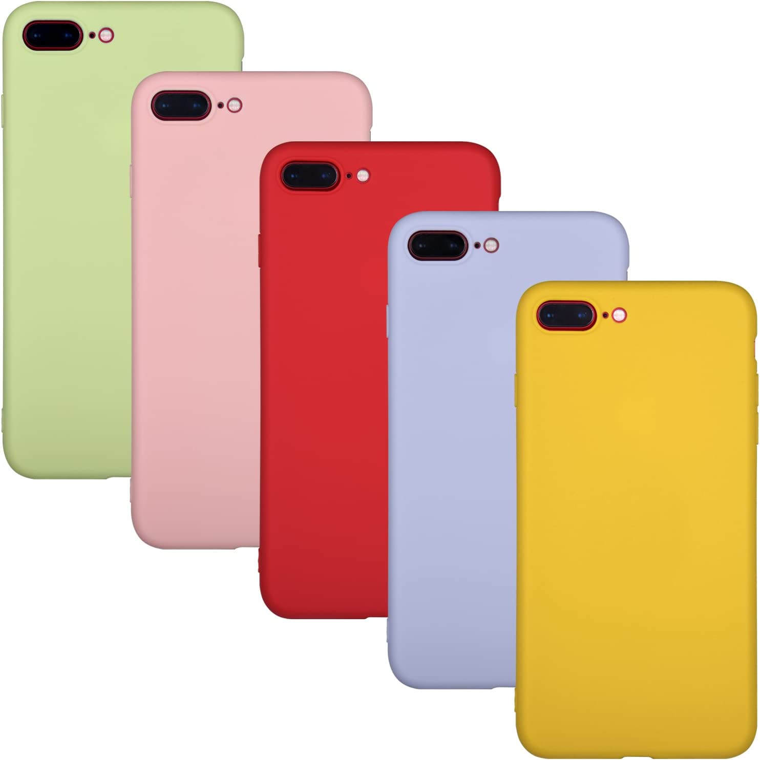 Perfect iPhone 7 iPhone 8 Flexible Rubber Super Slim Comfort Grip Perfect Fit Magic Silicone TPU Case for iPhone 7 iPhone 8