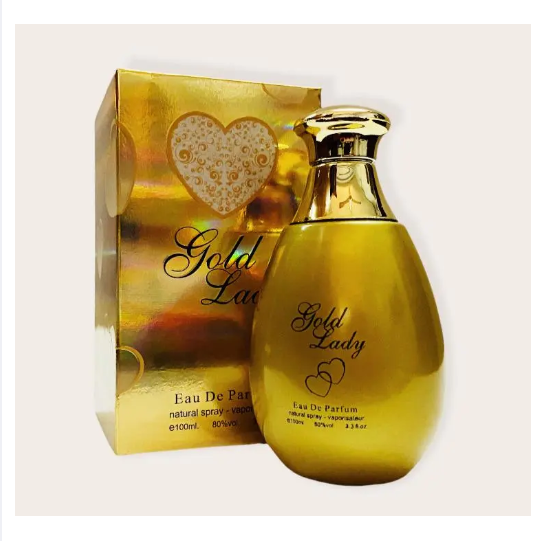 Gold Lady Womens Perfume 100% Authentic - 100ml
