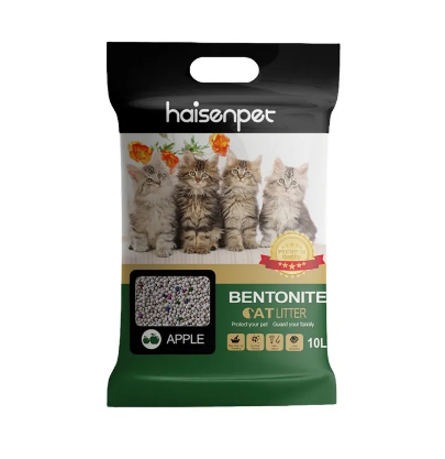 Cat Litter Haisenpet 10L (8Kg Green Apple Flavored)
