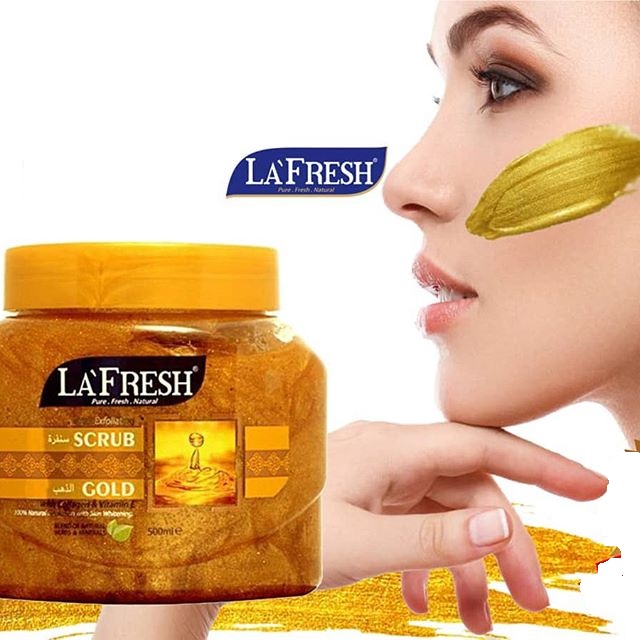 LA FRESH Gold Scrub 100ml