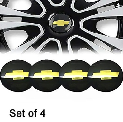 4pcs 65mm Chevrolet Wheel Center Cover Sticker Emblem