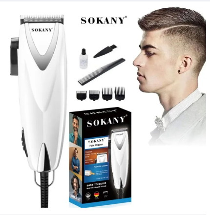 Sokany Trimmer SK-745 Hair Beard Clipper Full Set