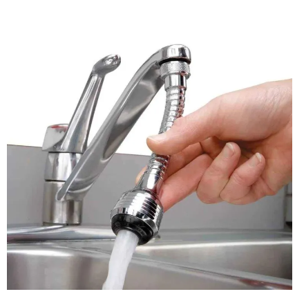 360 Degree Adjustment Faucet Extension Tube Water Saving Nozzle Filter Kitchen Water Tap Faucet