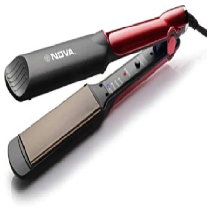 Nova NHS 870  Professional Hair Straightener Iron Temperature Control Iron Temperature Control