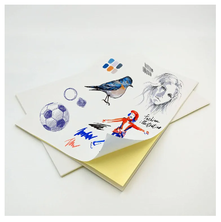 25/50/100 Pcs A4 Sticker Paper Glossy Sheets For Any Printer Quality