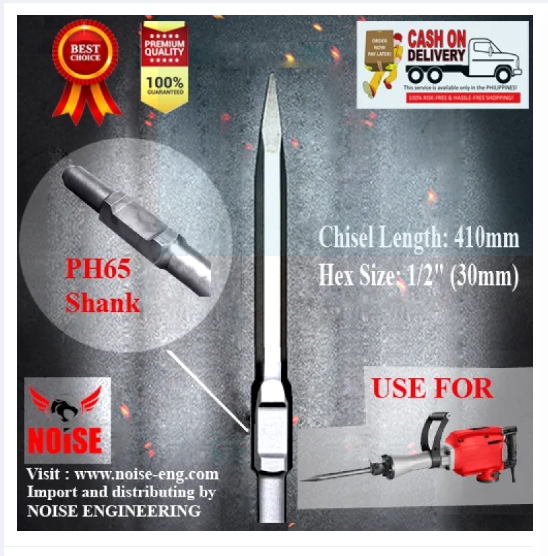 Pointed Chisel For Demolition Hammers