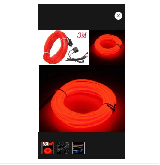 Car Cold Light Line blue,red,pink.green color available