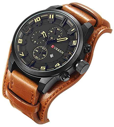 Curren Military Camo Analog watches for men