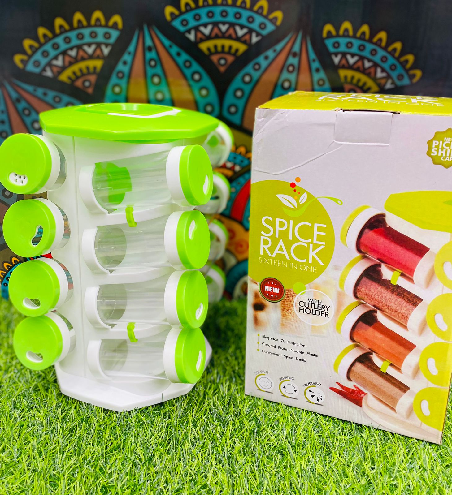 Spice rack , spice shelf