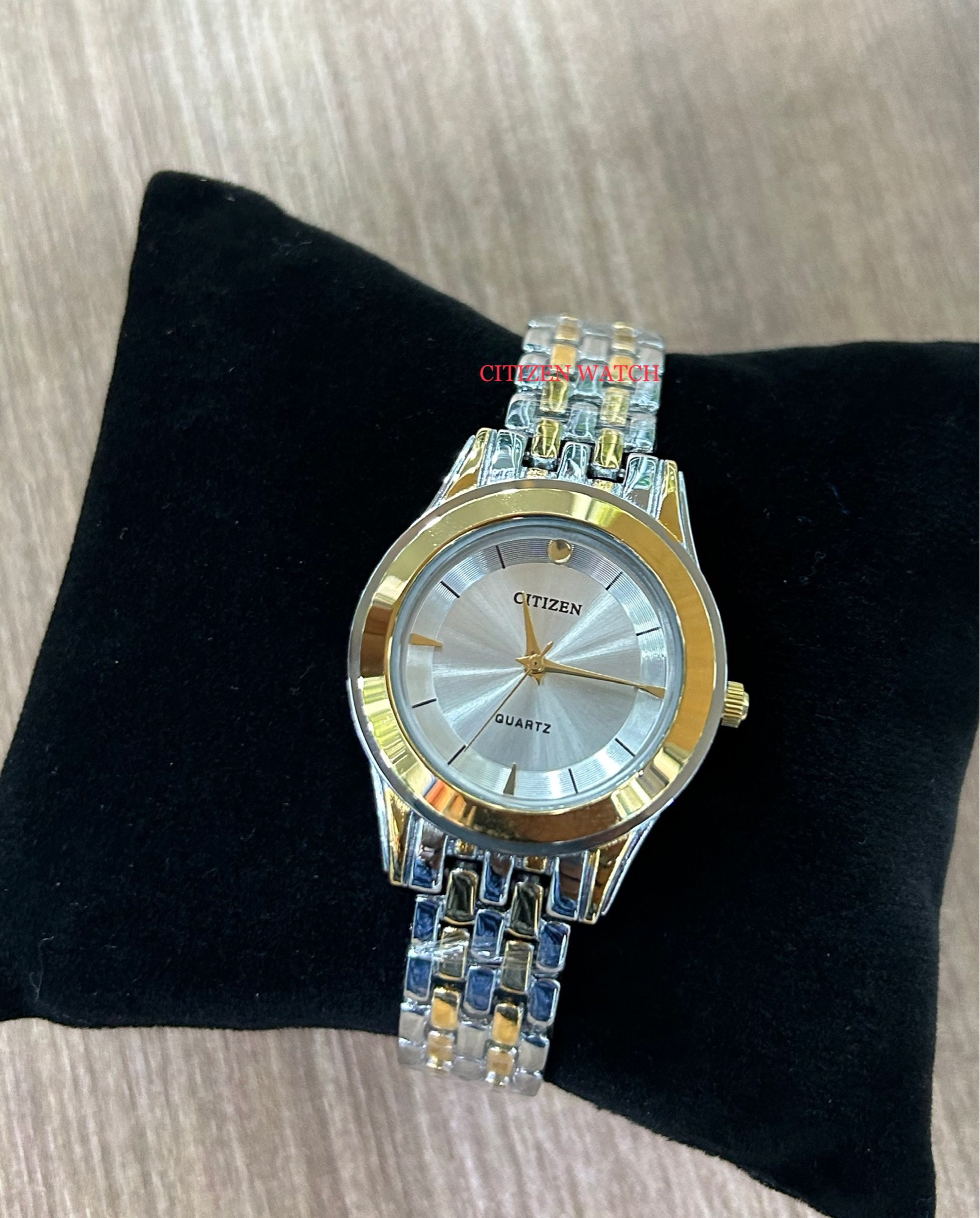 Two Tone Ladies Fashion Citizen Brand Watch