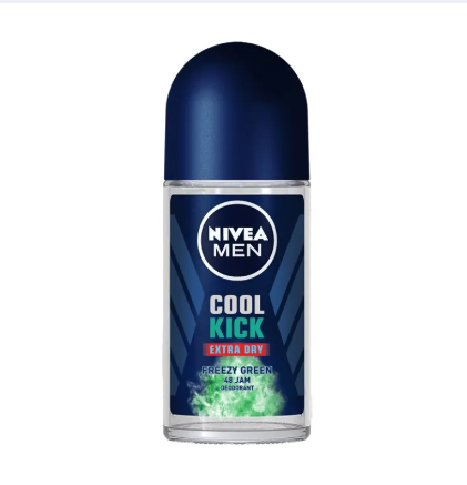 NIVEA Men Cool Kick Extra Dry 50Ml Deodorant Originals ​48 Hours